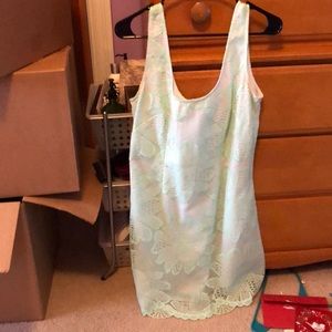 Lily Pulitzer Mint Green Lace Dress